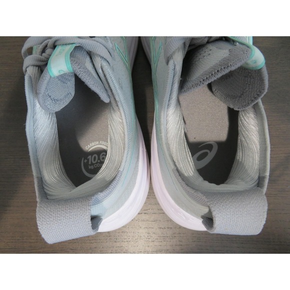 Asics Gel Nimbus 27 Running Shoes Womens Size 7.5 Gray Sneakers 1012B753 Road - Picture 6 of 11